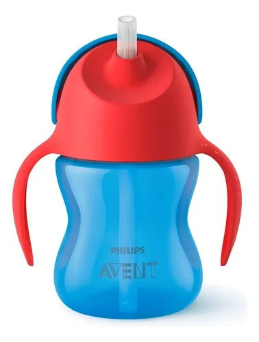 AVENT VASO STRAW CUP CON ASAS 200ML 9M+